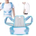 thumbnail image 4 of Enfants Posture Correcteur Corset Dos Colonne Vertébrale Soutien Ceinture de Correction Dos Bossu Ceinture Bleu (M), 4 of 14
