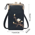thumbnail image 3 of Tyidzon Women Sling -Body Wallet With Mobile Cell Phone Small Crossbody Purses For Women, 3 of 6
