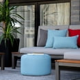 thumbnail image 2 of Gouchee Home Soleil Indoor/Outdoor Ottoman – Water-Repellent Oceania Pouf with Polystyrene Bead Filling, Lightweight & Durable for Patio, Balcony, or Living Room, 2 of 6