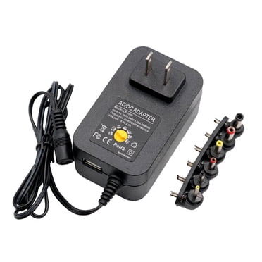 Amdohai 3V 4.5V 5V 7.5V 9V 2A 2.5A AC/DC Adapter Adjustable Universal Power Adapter 30W