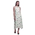 thumbnail image 1 of Bimba Robe Décontractée Longue Dos Nu à Col Licou pour Femmes, Robe de Plage Imprimée - Moyen, 1 of 6
