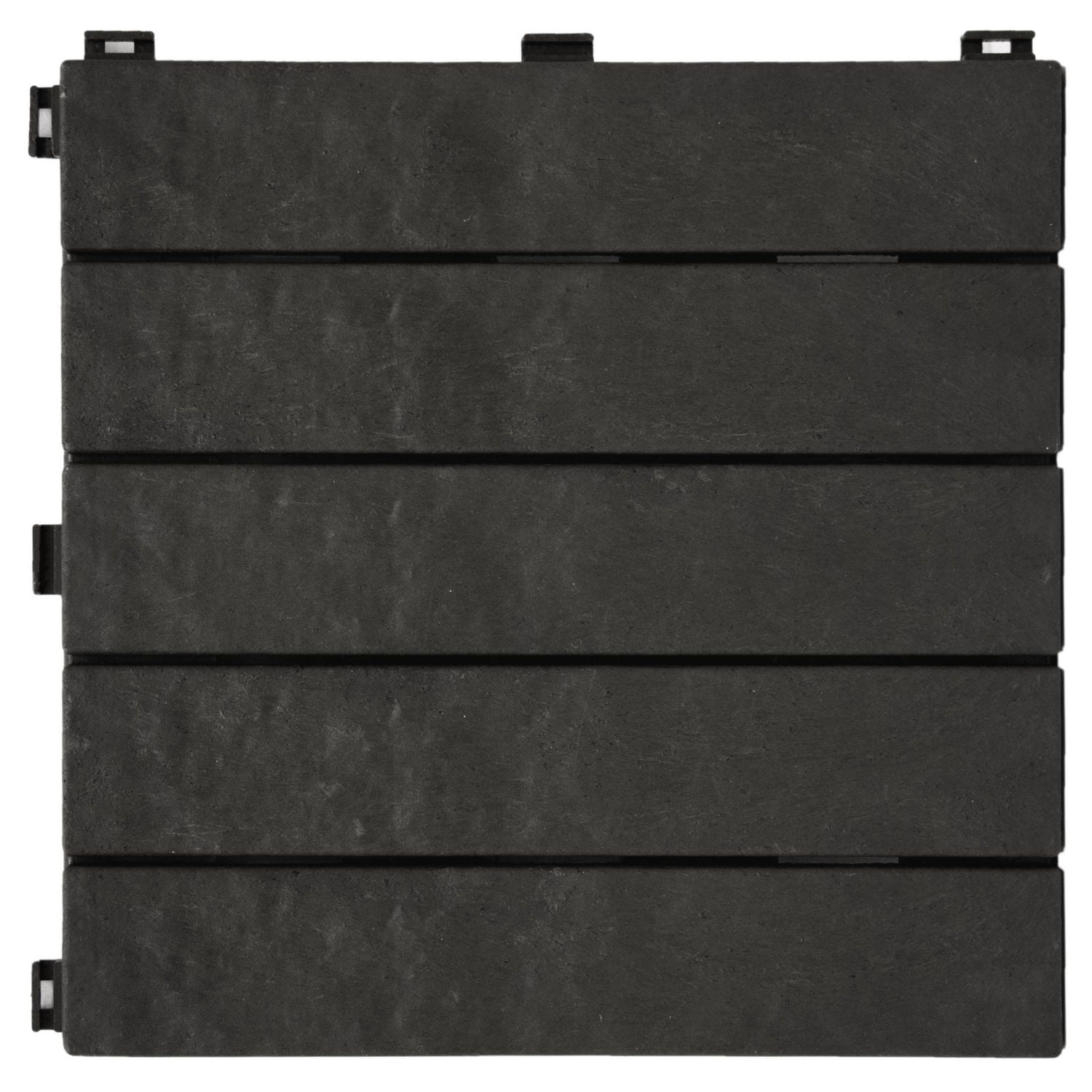 Carreaux emboîtables pour balcon et terrasse EcoTrend, 12 po x 12 po, paquet de 6