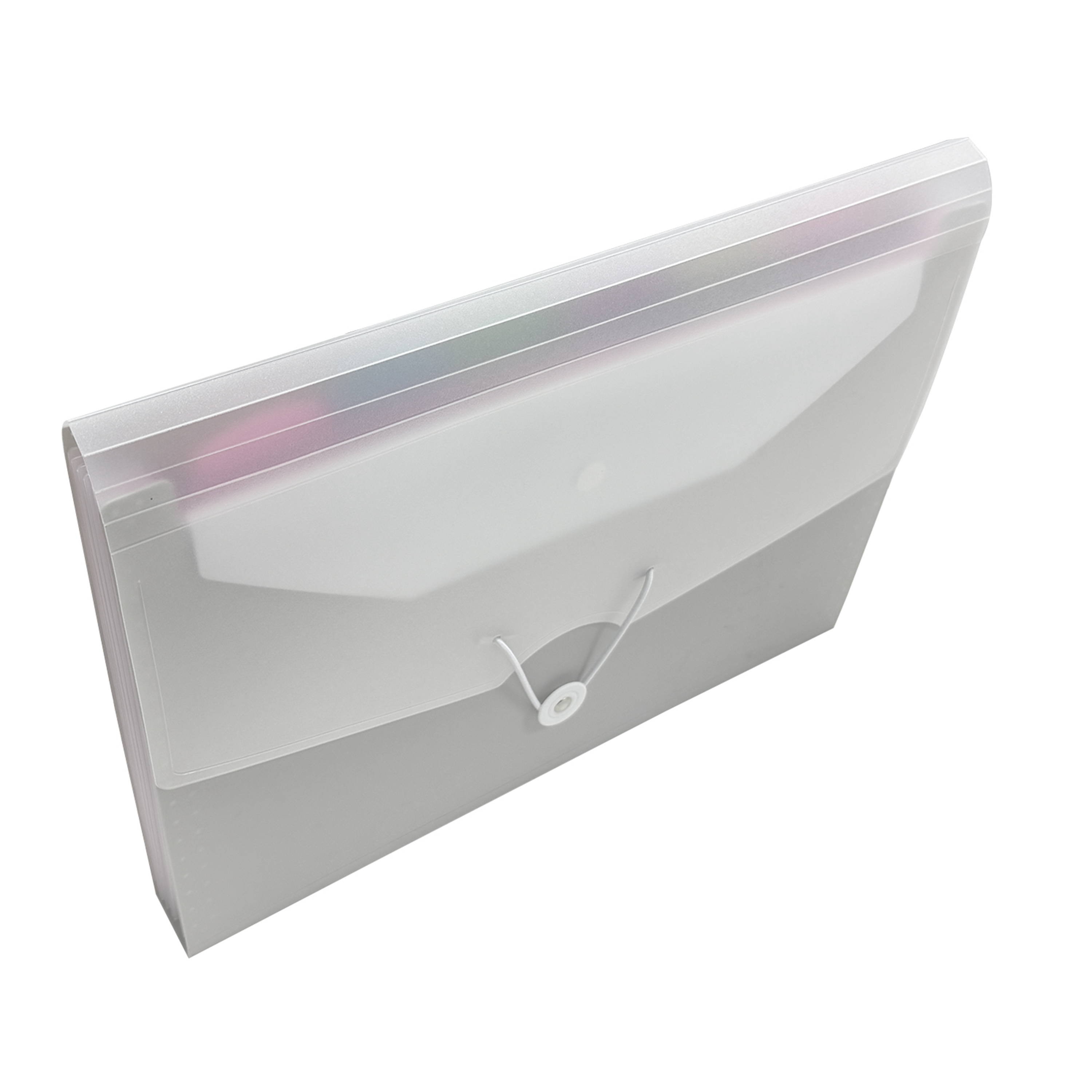Pen+Gear 7-Pocket Poly organisateur de fichiers en expansion, gris, nouveau autoportant