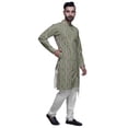 thumbnail image 2 of Atasi Kurta Imprimé de Designer pour Garçons Ensemble Kurta Pyjama Décontracté Vêtements d'Été, 2 of 3