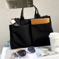 thumbnail image 3 of Summer Special Savings Office Tools!Kyusrd New Handheld Canvas Bag Multi Functional Storage Shoulder Bag Fashion Bag, 3 of 5