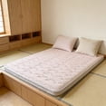 thumbnail image 4 of weibbin Thin Mattress Pad - 78.7x59in Washable Quilted Topper with Non-Slip, Pink, 4 of 6