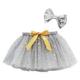 thumbnail image 1 of MIASHUI Robe Tutu pour Filles Princesse Tutu Jupes Tulle Jupes de Ballet Bandeau Ensemble, Gris, 5-8 Ans, 1 of 4