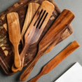 thumbnail image 1 of Ustensile de Cuisson à Pelle en Bois Non Collant à Long Manche, 1 of 9