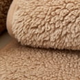 thumbnail image 5 of Lambskin Sofa Armrest Cover with Storage Pockets Non-Slip Washable Recliner Protector Beige Gray Camel Dark Gray, 5 of 5