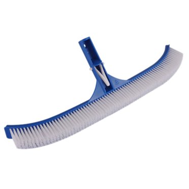 18 Inch Blue Swimming Pool Brush Handle Clean Brush Pool Wall Brush Swimming Cleaning Tools Cleaning Equipment