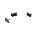 thumbnail image 1 of Miulika 3 Pcs Support de Routeur sous Bureau Invisible Rangement sous Bureau Facile Noir, 1 of 9