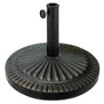 thumbnail image 1 of Gymax 30LBS Round Patio Market Umbrella Base Heavy-Duty Outdoor Stand, 1 of 10