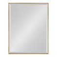 thumbnail image 2 of Kate and Laurel Rhodes Miroir Mural Rectangulaire Décoratif Encadré, 18,75 X 24,75 Or, 2 of 2