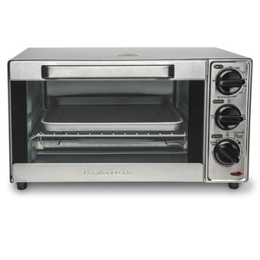 Hamilton Beach 4 Slice Toaster Oven, Stainless Steel 31401JC