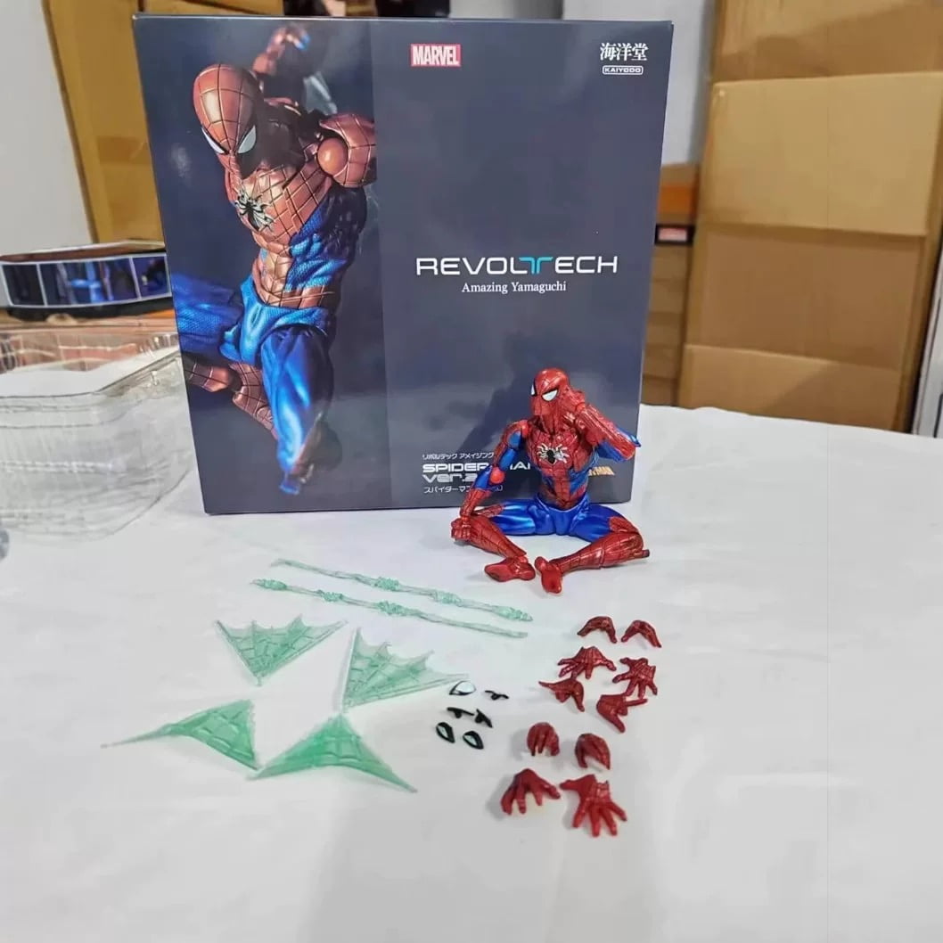 Spider 2.0 Movable Action Figure Model Box Set, 15cm