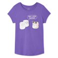 thumbnail image 1 of T-shirt avec imprimé graphique George pour filles, 1 of 2