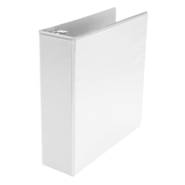TOPS PRODUCTS 86397 Classeur d'Anneaux Ronds en Polypropylène pour École, 3 Pouces, Blanc