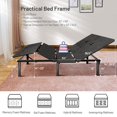 thumbnail image 3 of Giantex Base de Lit Ajustable, Lit Inclinable Électrique avec Inclinaison de la Tête et des Pieds, Télécommande Sans Fil, Éclairage DEL sous le Lit et Doubles Ports USB, Cadre de Lit Ajustable, Grand Lit, 3 of 8