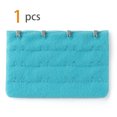 thumbnail image 2 of INSPIRE CHIC Soutien-Gorge pour Femmes 3 X 4 Crochets Rallonge de Soutien-Gorge Bretelle d'Extension Bande de Soutien-Gorge Multicolore Taille Unique Bleu Ciel, 2 of 5