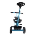 thumbnail image 3 of Bike Children Tricycle Balance Trike Folding Pedals Adjustable Push Handle Direction Control Toddler Bike, 3 of 8