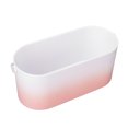 thumbnail image 4 of Makeup Organizer Travel Case, 2 Power Supply Makeup Case Pink Gradient With Makeup Mirror For Office, 4 of 8