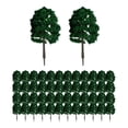 thumbnail image 3 of 50x Simulation 1:100 Miniature Tree Train Scenery Landscape for Railroad Scenery Style C, 3 of 9