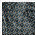 thumbnail image 4 of Soimoi Brown Moss Georgette Fabric Check & Geometric Print Fabric by the Yard 42 Inch Wide, 4 of 5