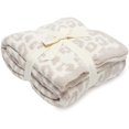 thumbnail image 1 of Wild Leopard Throw Soft Blanket Comfy Cozy Warm Fluffy Fall Winter for Chair Bed Sofa Couch Travel Gift, 1 of 8