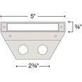 thumbnail image 3 of Hinkley Canada Nuvi LED Deck Light Titanium Outdoor Waterproof 5" Dimmable, 3 of 5