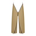 thumbnail image 4 of Waterproof Rain Pants Zipper Closure Leg Cover with Reflective Strip Lightweight Brown, 4 of 9