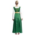 thumbnail image 2 of Sxiwei Robe Maxi Ample Longueur Cheville pour Femmes, Tunique Superposée de Danse de Louange, Robe de Culte Liturgique Verte 4TG, 2 of 7