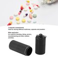 thumbnail image 3 of 3 Compartment Keychain Pill Holder, Waterproof Metal Travel Tablet  Case With Silicone O  For Outdoor, 3 of 8