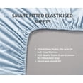 thumbnail image 2 of 1100 Thread Count 4 Piece Quality Sheet Set 18 Inch DeepPocket 100% Egyptian Cotton Solid Pattern, 2 of 4