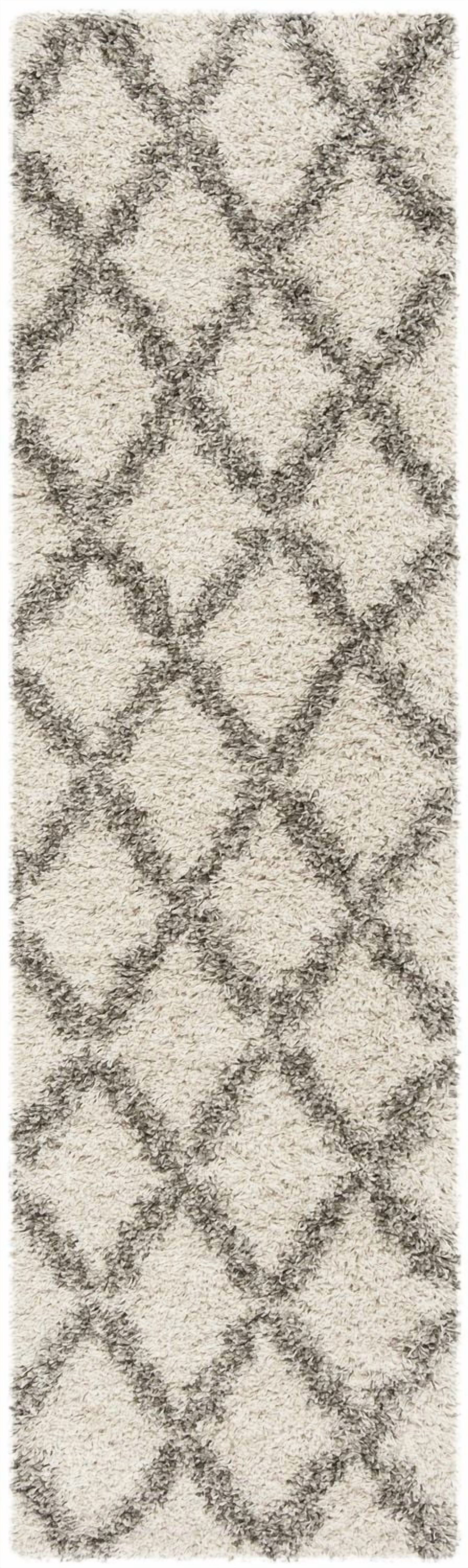 Safavieh Hudson Franklin Tapis Géométrique Diamants Shag