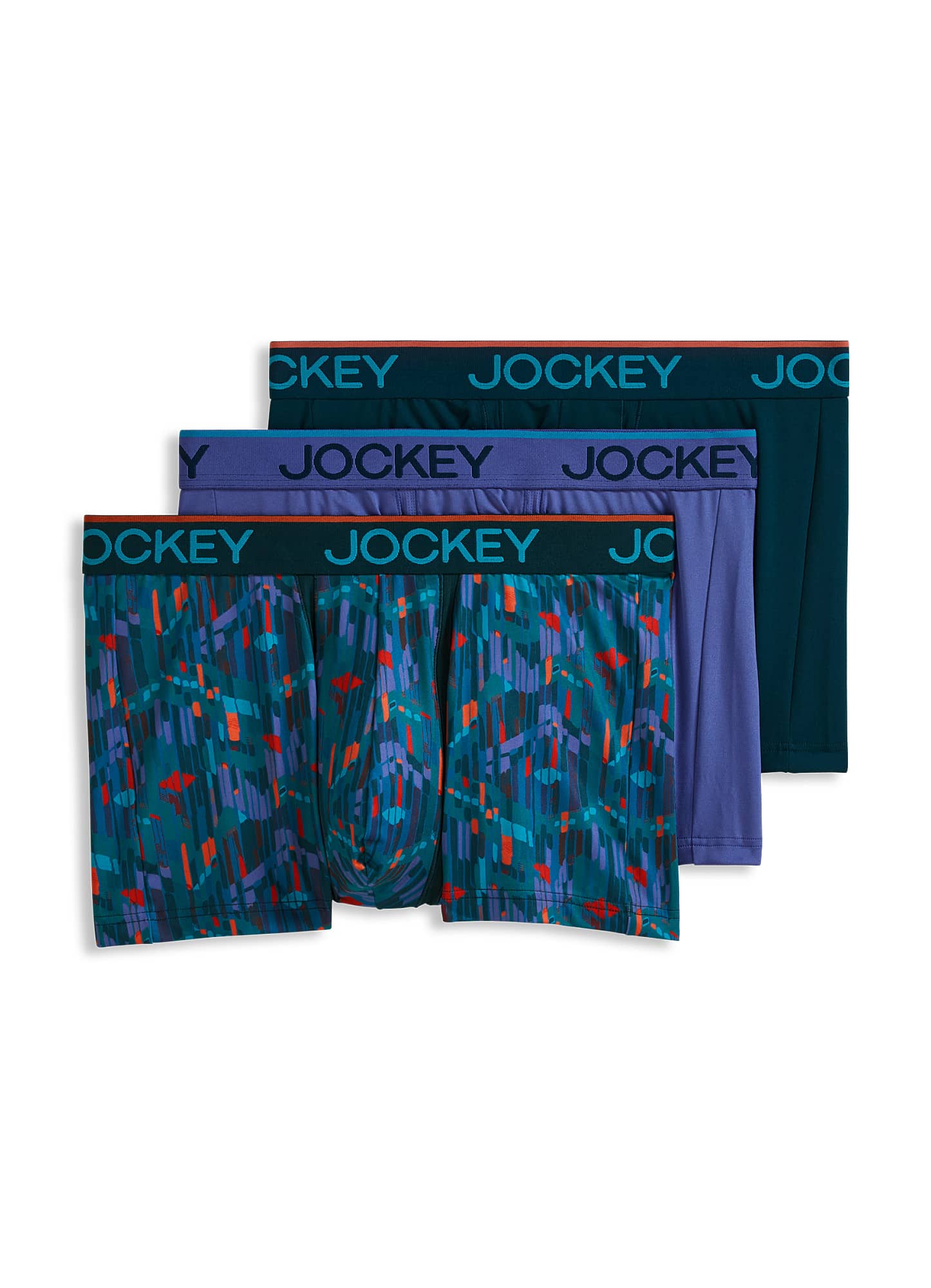 Jockey  Chafe Proof Pouch Microfiber 3" Trunk - 3 Pack
