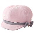 thumbnail image 1 of Grande Clairance! Enfants Dot Pattern Classique Enfants Bérets Mode Rétro Style Bébé Cap Bambin Fille Automne Bowknot Bérets Chapeau Rose, 1 of 6