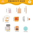 thumbnail image 3 of stanreset Ensemble de 16 Pcs Compact et Portable pour Accessoires de Maison de Poupée pour Jouer en Déplacement Ne Libère Pas de Toxines 3 Pcs+4 Pcs+9 Pcs 1 Ensemble, 3 of 6