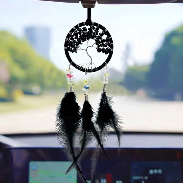 Pendentif de Voiture Tissé Décoration Intérieure de Voiture