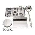 thumbnail image 2 of Yhmxh Kitchen Gadgets Baking Supplies Cake Decorating Supplies Baking Tools 11-piece Baking Cake Candy Making Tools Stainless Steel Cutter Candy Making Tools Cookie Maker, 2 of 2