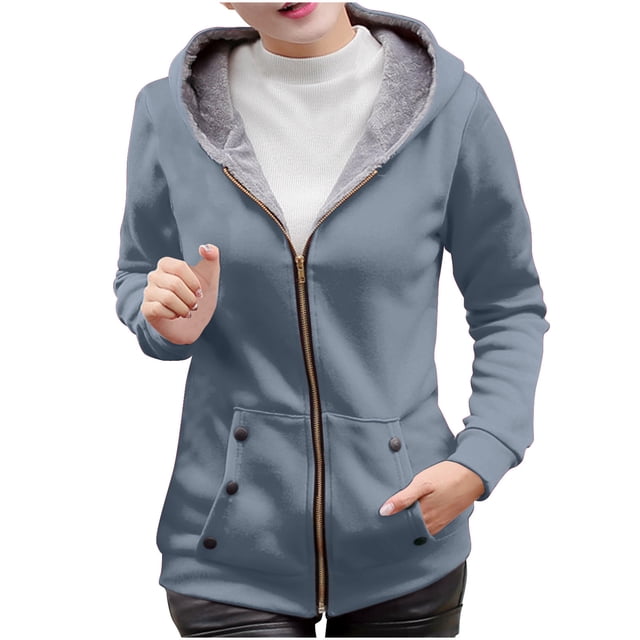 Timegard Quarter Zip Pullover Women Stand Collar Drop Shoulder Sweatshirts Fall Winter Solid Color Tops