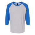 thumbnail image 1 of M&O 5540 Raglan Three-Quarter Sleeve Baseball T-Shirt, 1 of 2