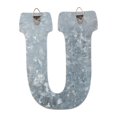 thumbnail image 2 of On the Surface™ Tin Letter Wall Art, "U", 2 of 2
