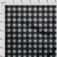 thumbnail image 2 of oneOone Viscose Chiffon Fabric Gingham Check Printed Fabric 1 Yard 42 Inch Wide, 2 of 4