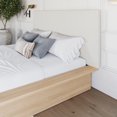 thumbnail image 3 of Jane Queen Size Platform Bed with Upholstered Headboard, 3 of 8