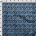 thumbnail image 3 of oneOone Cotton Cambric Fabric Chevron Ikat Print Fabric By Yard 56 Inch Wide, 3 of 4
