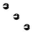 thumbnail image 2 of QualitChoice for Golf Score Counter 12 Strokes Portable Digit Handheld Indicator Training Aids Golfing Scoring Accessories Trainers White Black 3Set, 2 of 6