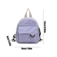 thumbnail image 3 of AYktou Home Organizers and Storage Mini Backpack Ins Cute OL Commuting Small Cosmetic Bag Corduroy Texture Student Versatile Schoolbag Adjustable Shoulder Strap Fashion for Party Indoors, 3 of 6