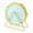 Green, variant on Luzkey 6 Pieces Dishes Set Dinnerware Set Dessert Plate Dinnerware Elegant Dinner Plates Bone Plate for Kitchen Camping Outdoor Home Pink