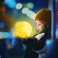 thumbnail image 5 of 8.5cm Moon Light Lamp Bedroom Dream Adjustable Ambient Night Lights Eye Protection Hallway Bedside Room Table Lamps, 5 of 5