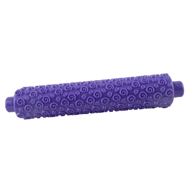 Dvkptbk Rolling Pin Fondant Embossed Rolling Pin Non-Stick DIY Cake Baking Roller Baking Tools Home & Garden